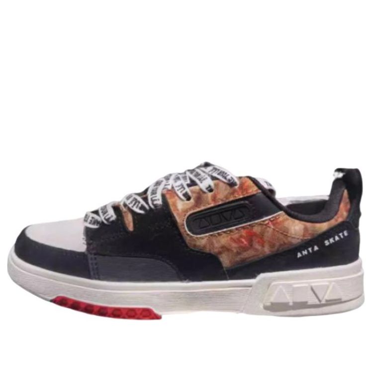 (WMNS) ANTA Skateboarding Series Sneakers 'Black Brown' 122248017-1