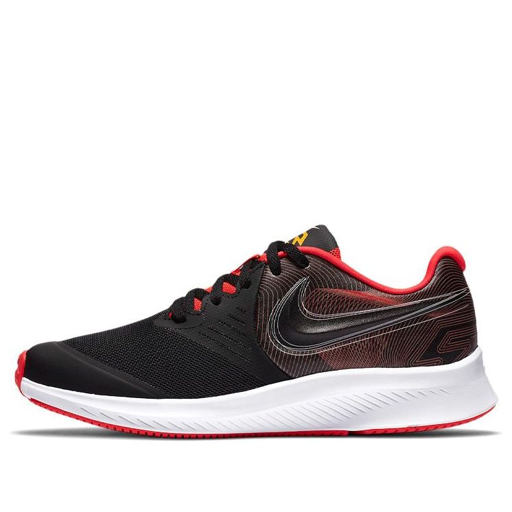 (GS) Nike Russell Wilson x Star Runner 2 'Black Laser Crimson' CZ2313-001