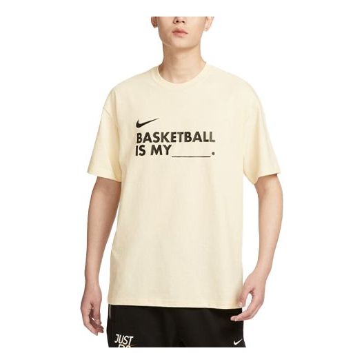 Nike BASKETBALL IS MY T-Shirt 'beige' FN3706-113