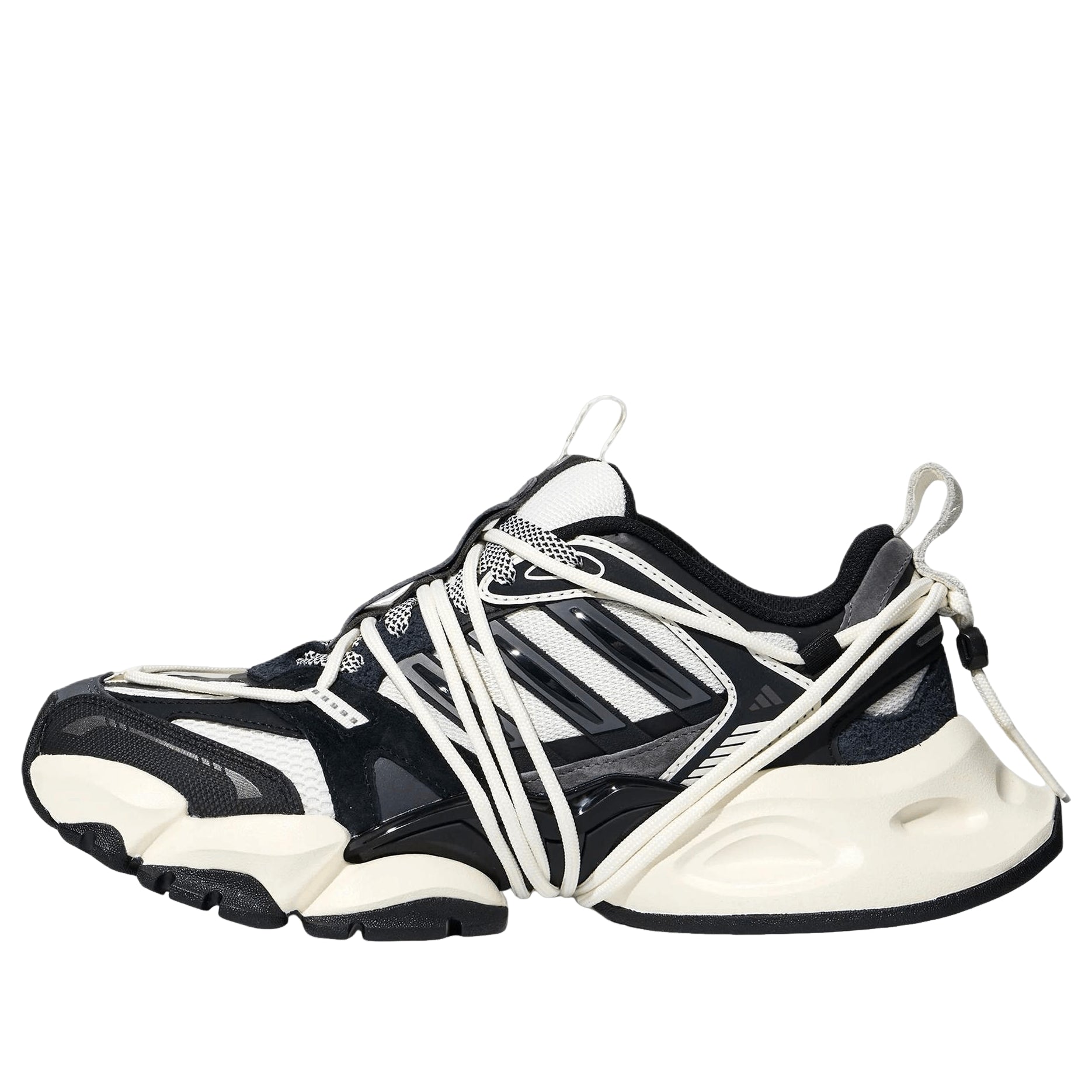 adidas XLG Runner Deluxe 2.0 'Black White' KZ7200