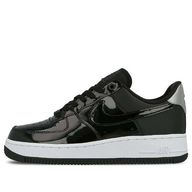 (WMNS) Nike Air Force 1 07 SE Premium 'Black Silver' AH6827-001