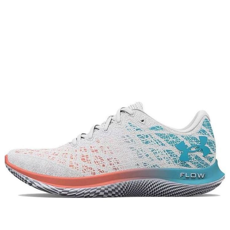 (WMNS) Under Armour Flow Velociti Wind 2 CN 'White Blue Orange' 3025662-103