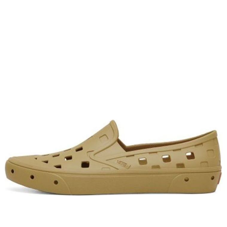 Vans Trek Slip-On Low Tops Casual Skateboarding Shoes Unisex Yellow VN0A5HF8BAE