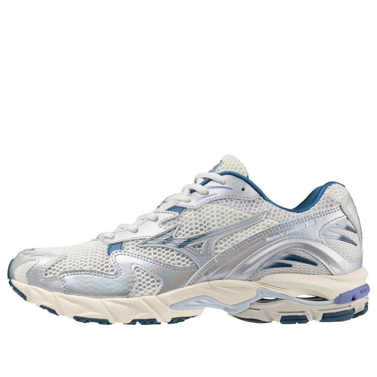 Mizuno Wave Rider 10 'White Silver Blue' D1GA243101