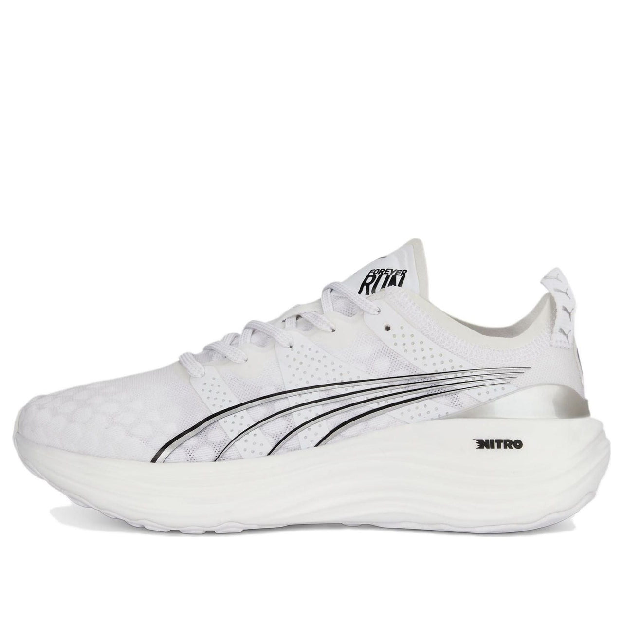 (WMNS) PUMA ForeverRun Nitro 'White' 377758-06