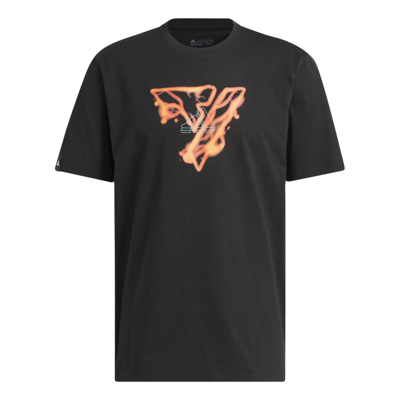 adidas Trae Young Icy Fire Signature T-Shirts 'Black' IM9167
