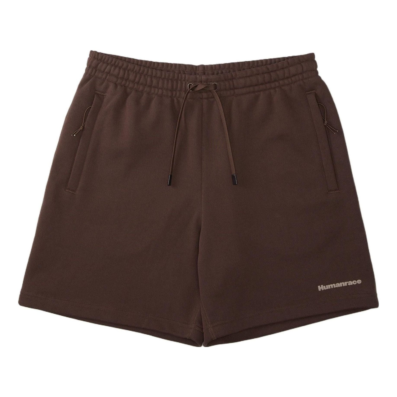 adidas x Pharrell Humanrace Small Logo Shorts 'Brown' HJ7066