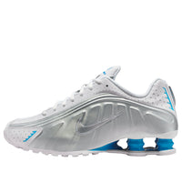 (WMNS) Nike Shox R4 'White Blue Hero' AR3565-105