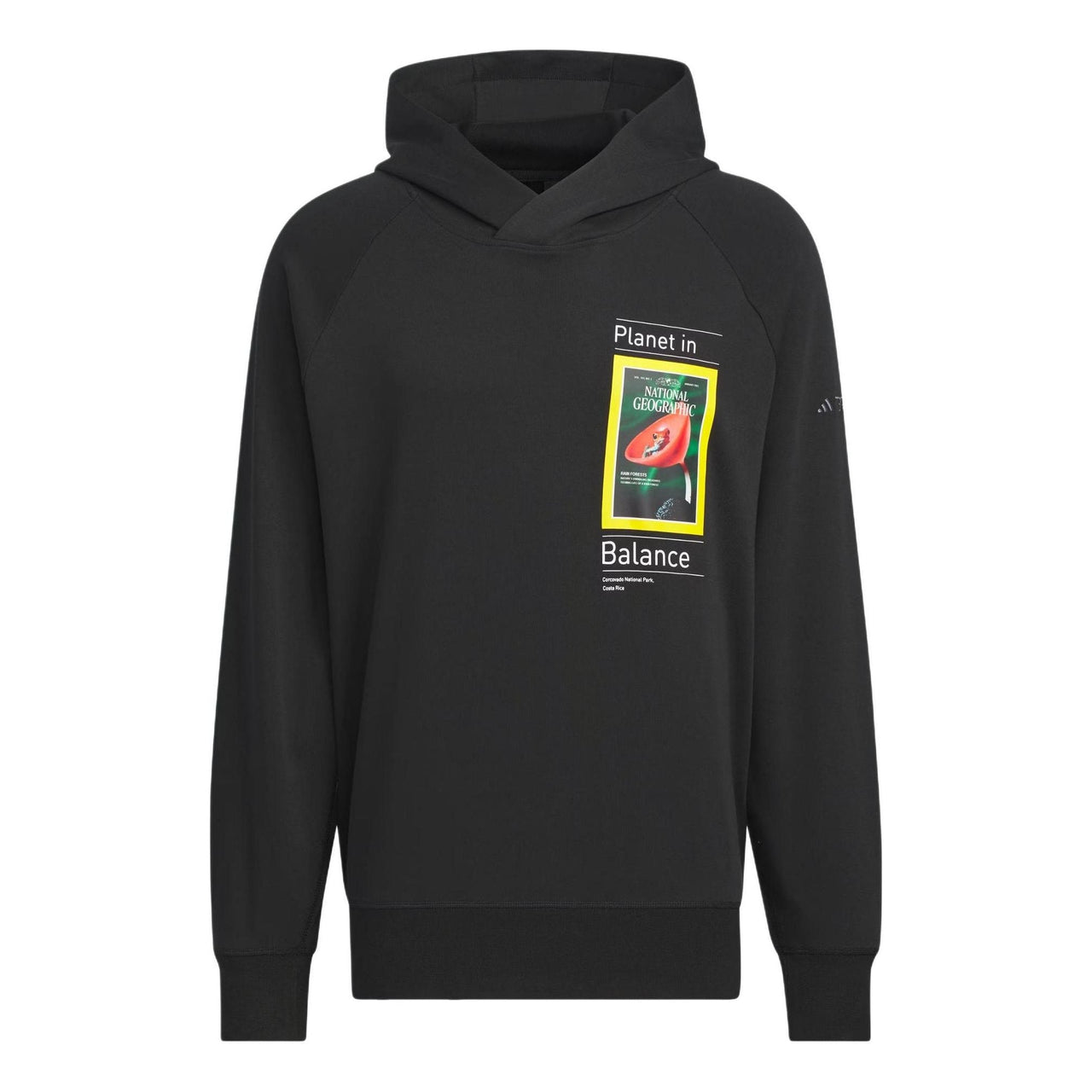 adidas x National Geographic DWR Graphic Hoodie Asia Sizing 'Black' IS9524