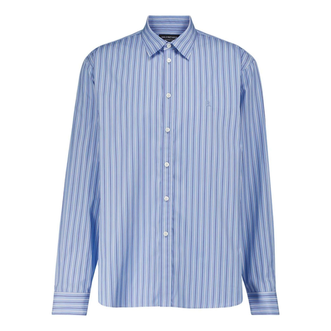Balenciaga Shirt 'Blue' 642262TIMO14841