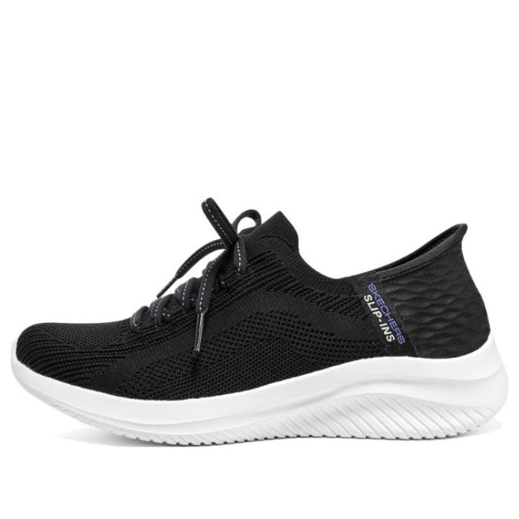 (WMNS) Skechers Ultra Flex 3.0 Slip-Ins 'Black Lavender' 149711-BKLV