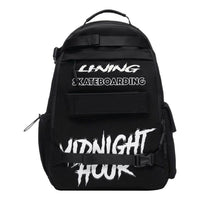 Li-Ning Skateboard Backpack 'Black White' ABSS051-1