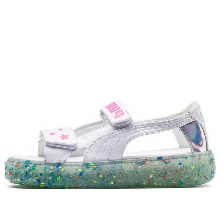 (WMNS) PUMA x Sophia Webster Platform Sandals White/Pink 364703-01