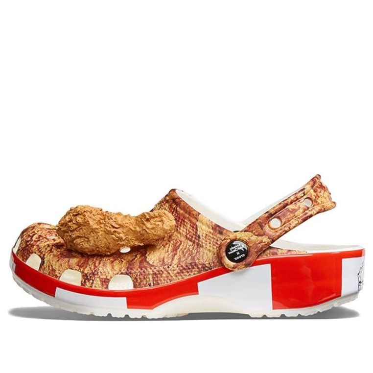 KFC x Crocs Classic Clog Crossover Beach Sandals Unisex Multi-Color 206842-90H