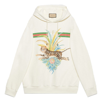 Gucci GUCCI TIGER Hooded Sweatshirt 'Ivory' 623244-XJD3Z-9242