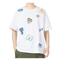 PUMA Printed T-Shirt 'White' 623248-02