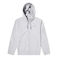 A-COLD-WALL* Essential Logo Zip Hoodie 'Grey Melange' ACWMW031-GREMEL