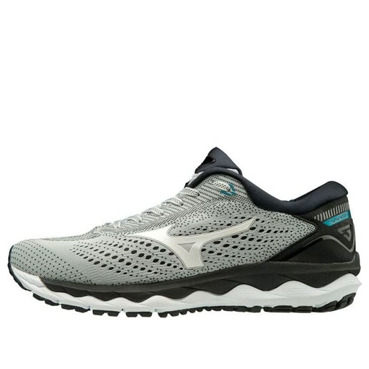 Mizuno Wave Sky 3 Cozy Breathable Wear-resistant Gray Black J1GC190202