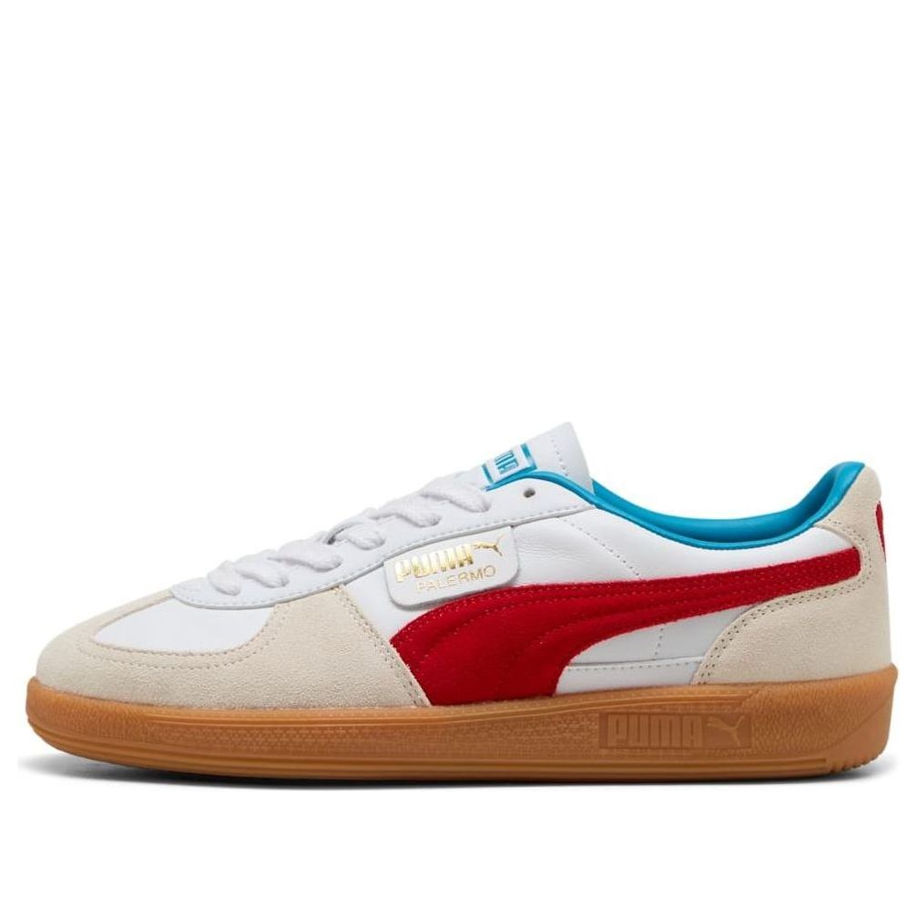 PUMA Palermo Leather 'PUMA White For All Time Red' 396464-21