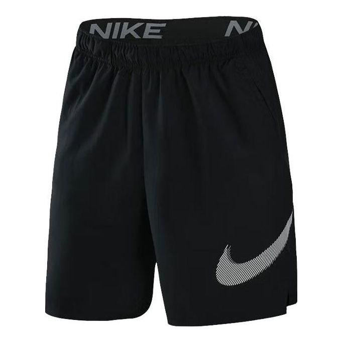 Men's Nike Logo Sports Quick Dry Breathable Shorts Black DQ4800-010