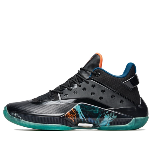 Xtep Levitation 4 'Black Teal' 981419121233-BLK