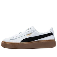 (WMNS) PUMA Basket Platform L 'White' 394369-01
