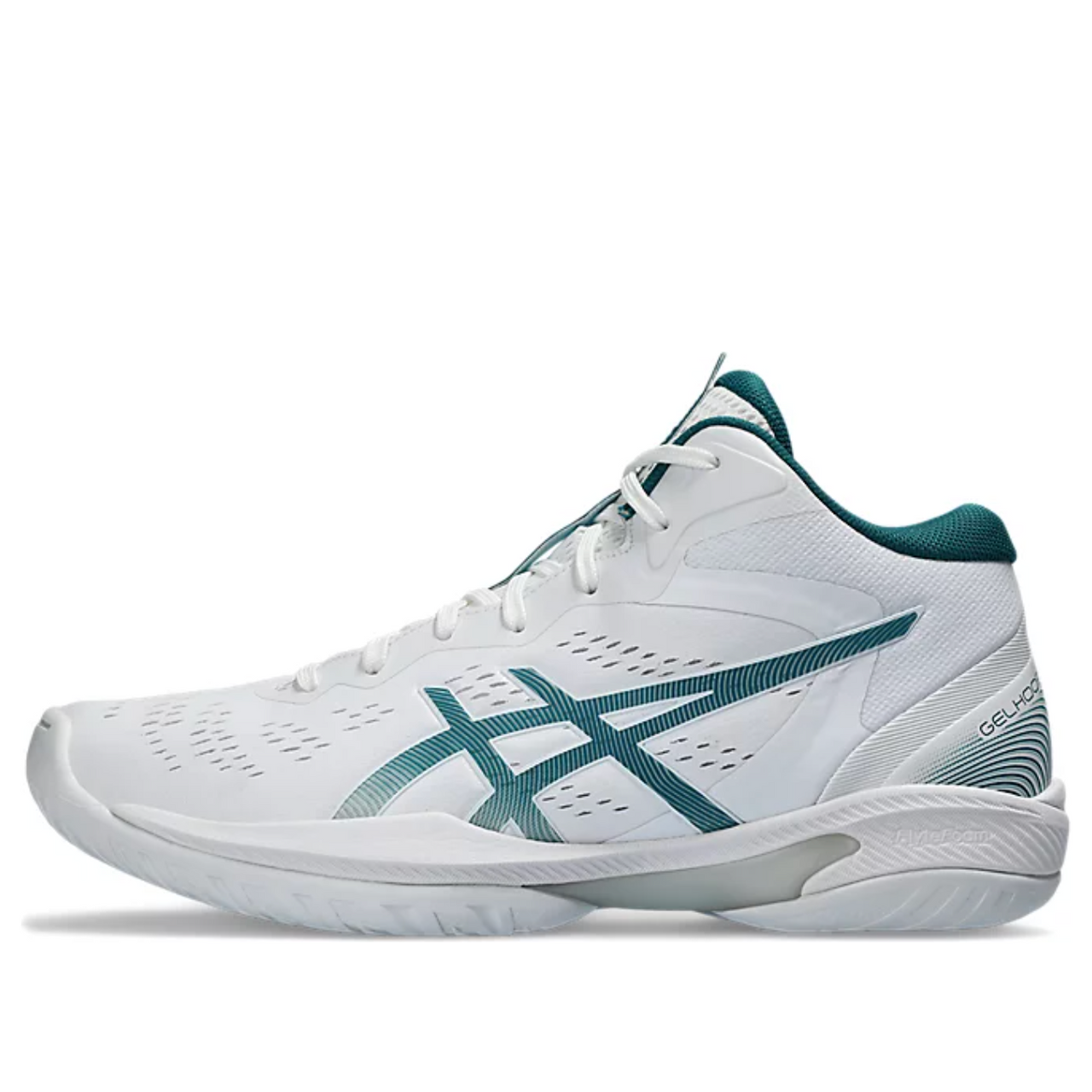 ASICS Gelhoop V16 'White Rich Teal' 1063A078-101