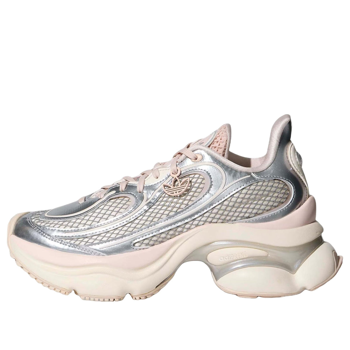 (WMNS) adidas Ozvenuz 'Silver Metallic Wonder Quartz Chalk White' KK4674