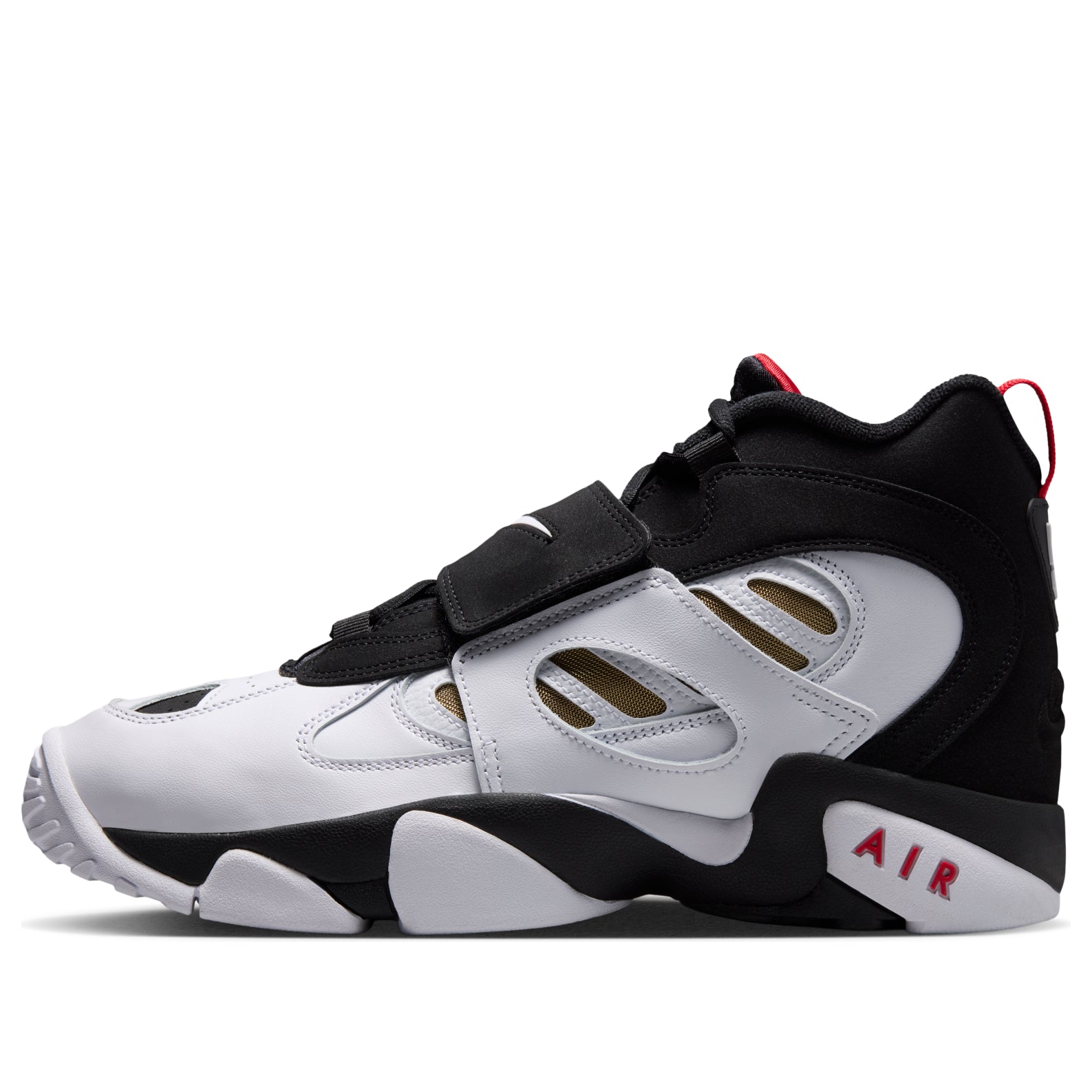 Nike Air Diamond Turf 2 49Ers 'Black White Metallic Gold Varsity Red' II7080-001