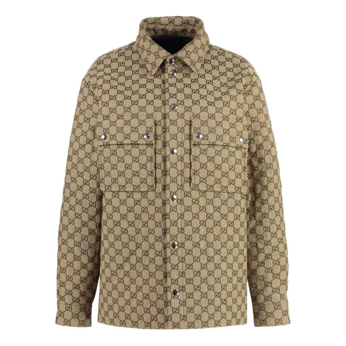 Gucci GG Canvas Shirt 'Beige Ebony' 762162-ZAPKE-2190