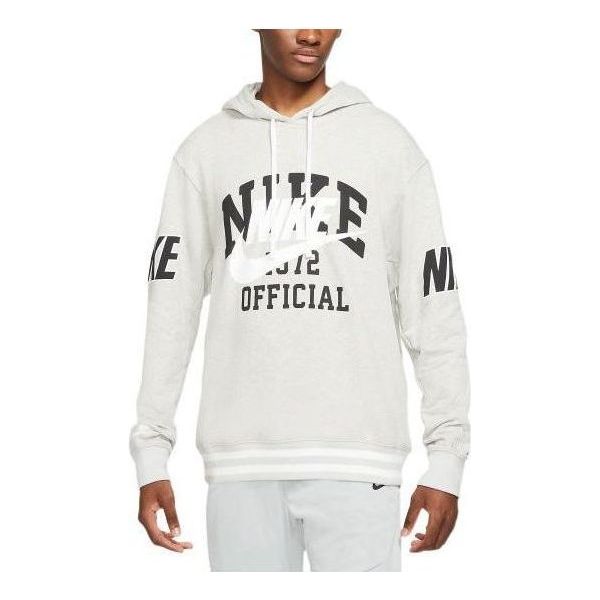 Nike Sportswear French Terry Pullover Hoodie 'Grey' DD6168-050