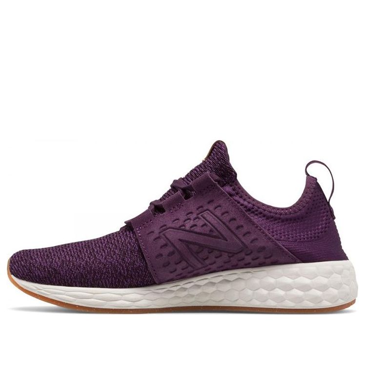 (WMNS) New Balance Fresh Foam Cruz 'Wine Red White Brown' WCRUZOM