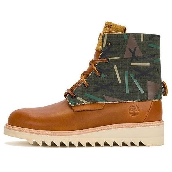 Timberland x Nina Chanel Abney Future 73 6 Inch Waterproof Boot 'Rust and Green' A69CK