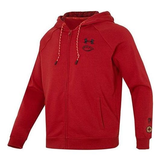 Under Armour CNY Lny Terry Full Zip Jacket 'Red' 1374499-611