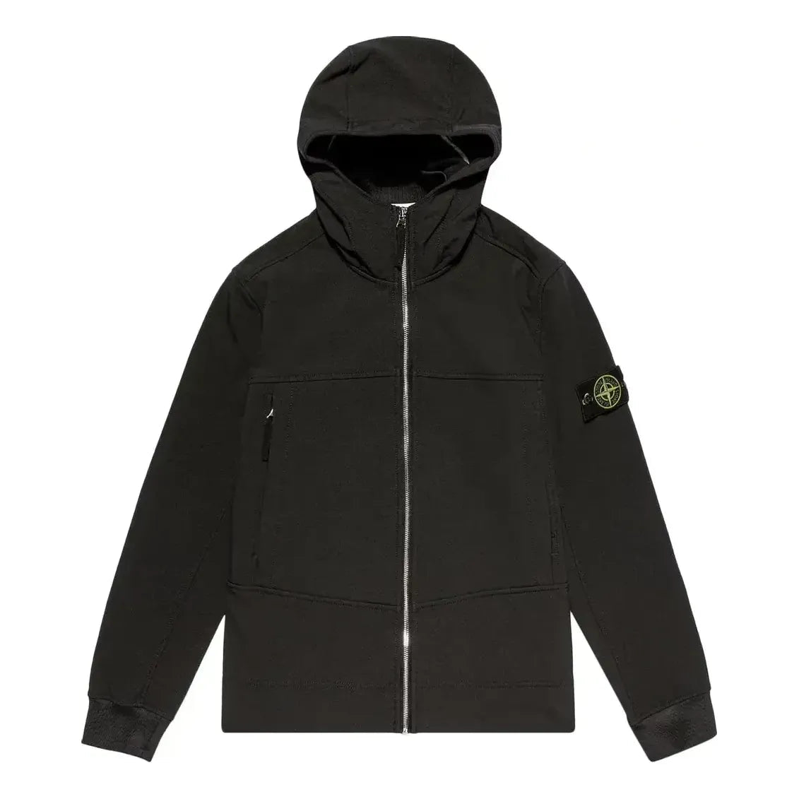 STONE ISLAND Badge Logo Shell Jacket 'Black' 7515Q0122-V0029