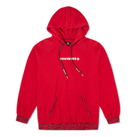 (WMNS) Converse New Year Series Tiger Stripes Hoodie Red 10024158-A01