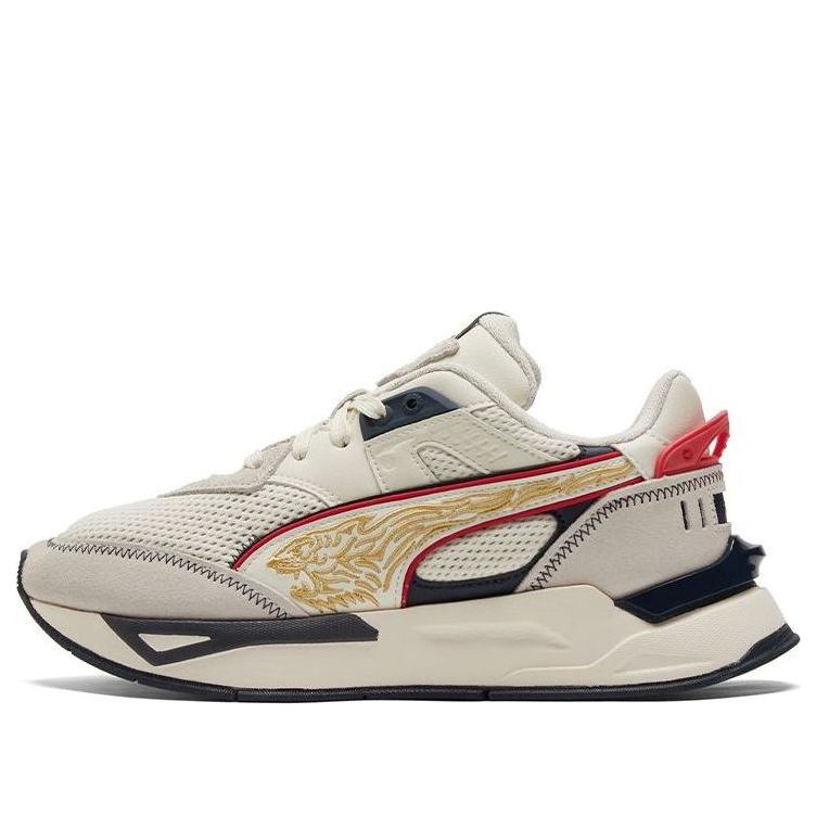 PUMA Shoes Sports Casual Shoes 'Cream Black Red' 386941-01