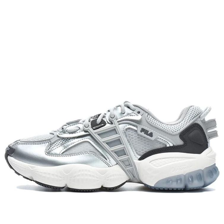 (WMNS) FILA Ladder Shoes 'Silver Grey Black' F12W322101FVS