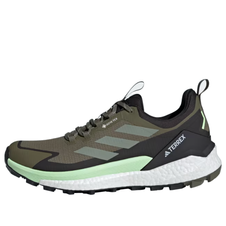 adidas Terrex Free Hiker 2.0 Low GTX Hiking Shoes 'Olive Strata Silver Green' IE5104