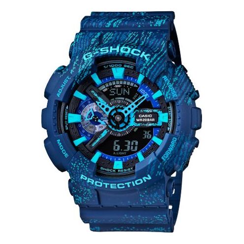 CASIO G-Shock Analog-Digital 'Blue' GA-110TX-2A