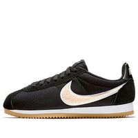 (WMNS) Nike Classic Cortez PRM 'Black Light Cream' 905614-008