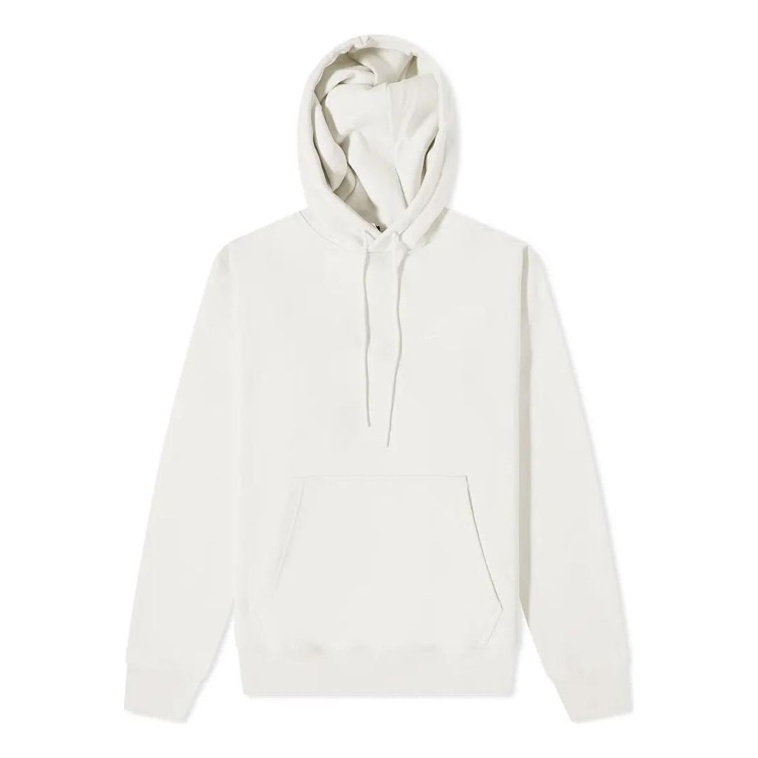 Nike Solo Swoosh Men's Fleece Hoodie 'White' CV0552-030