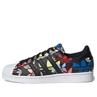 adidas originals Superstar 'Allover Trefoil - Black Multi' H00182