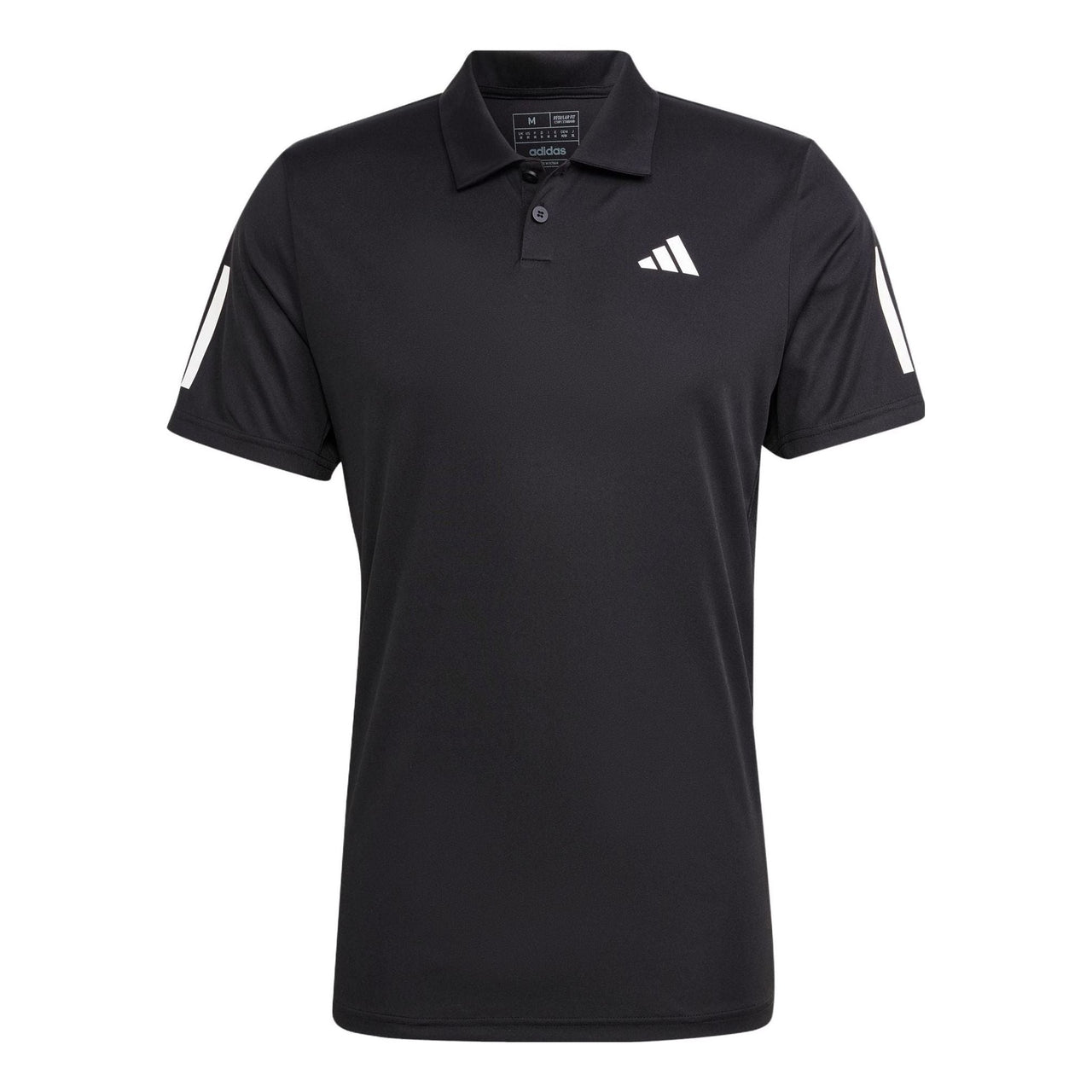 adidas Club 3-Stripes Polo Shirt 'Black' IS2294