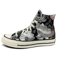 (WMNS) Converse Chuck 70 High 'Vintage Floral - Black Silver' 569236C