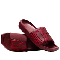 (WMNS) Air Jordan NOLA Slide 'Dark Team Red Hibiscus'  CZ8027-603