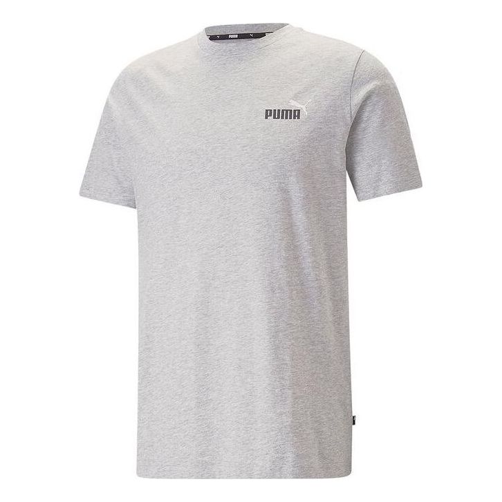 PUMA Essential Col Small Logo T-shirt 'Grey' 682144-04