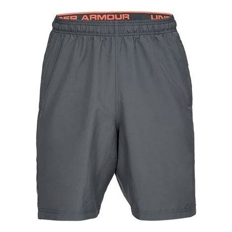 Under Armour Woven Graphic Wordmark Shorts 'Grey' 1320203-012
