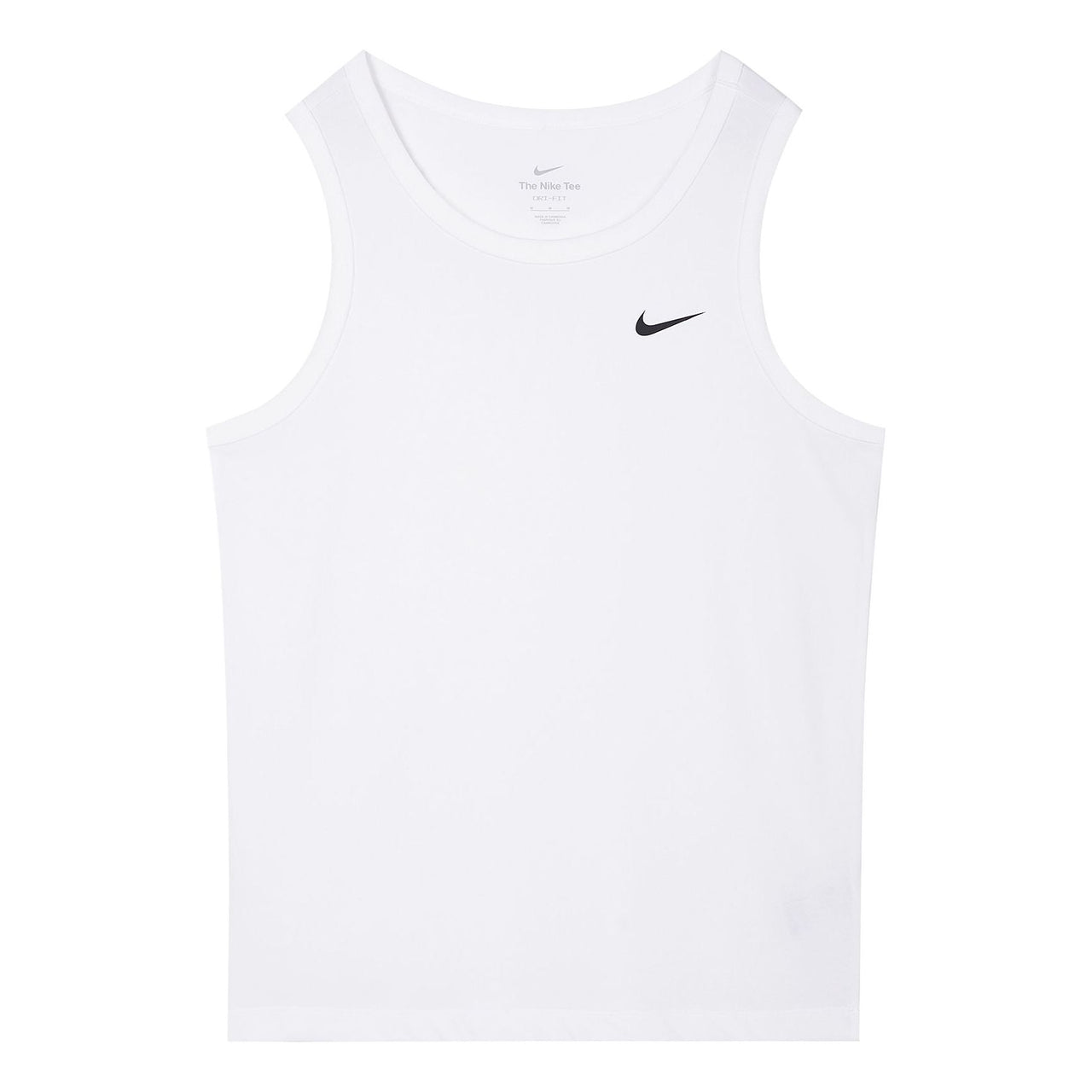 Nike Dri-fit Training Breathable Casual Sports Quick Dry Vest White AR6070-100