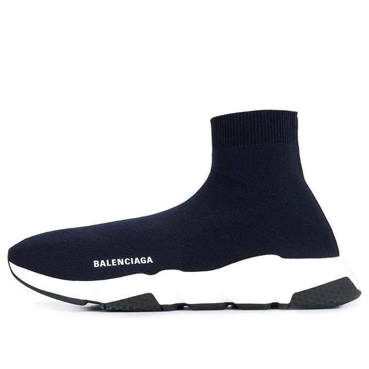 Balenciaga Speed 1.0 Sneakers 'Navy White' 587286W17024005